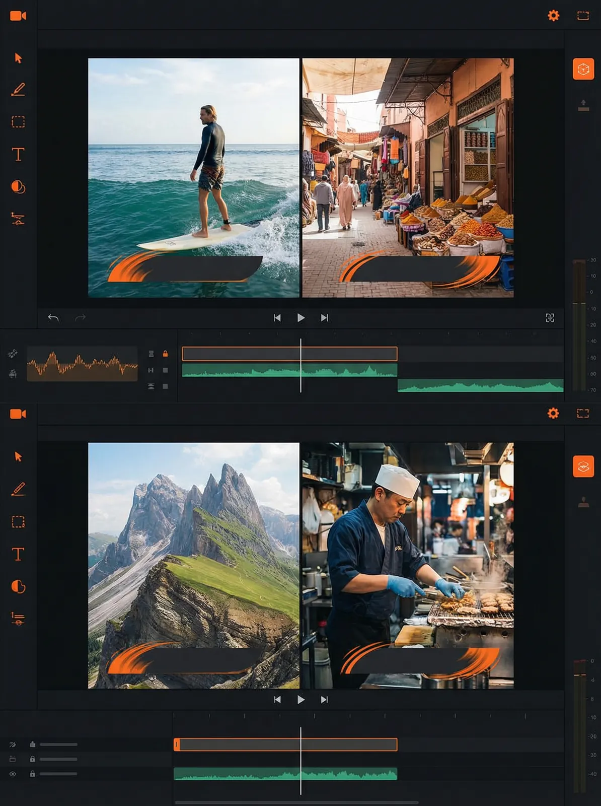 博鱼体育综合网站app Vlog开场模板设计